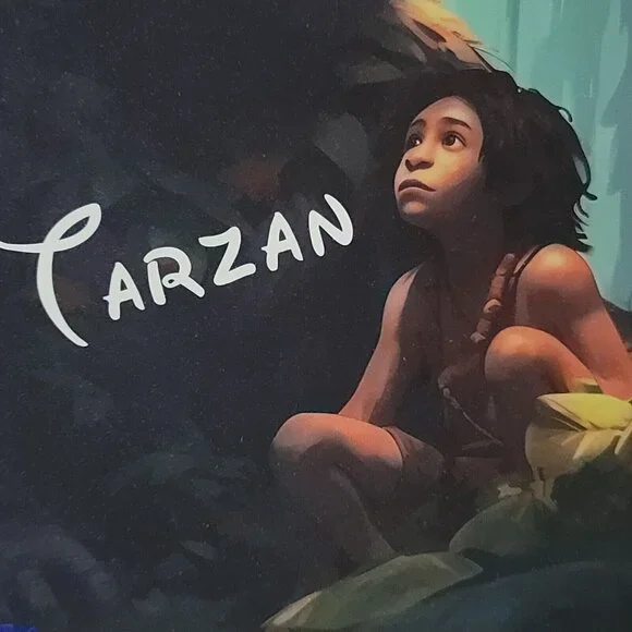 Tarzan Disney 100th Limited Edition Art Card Print Big One 162/255